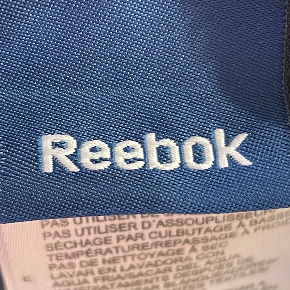 EUC Reebok Running/Tennis Shorts, Navy w/Wht Stripes, Pockets, Polyester, Sml - Picture 8 of 10